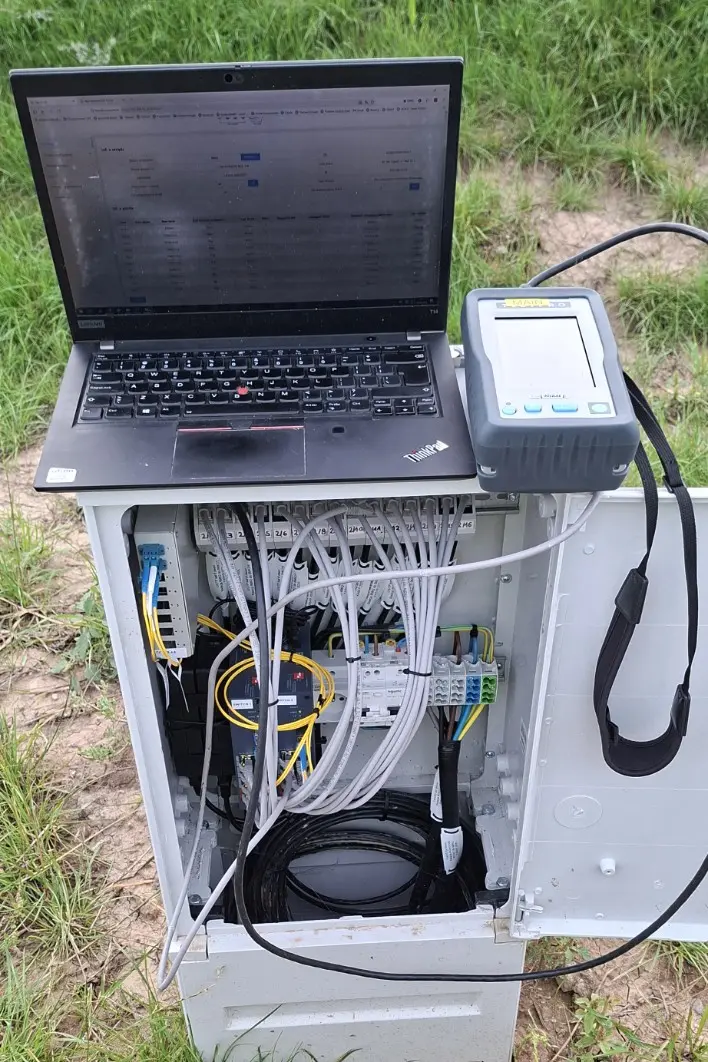 Pomiary i certyfikacja sieci LAN miernikiem AEM TestPro na obiekcie